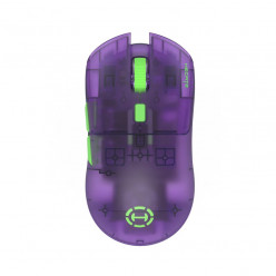 Беспроводная игровая мышь Edifier Tri-Mode HECATE G3M PRO Прозрачная фиолетовая