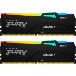 Комплект памяти Kingston FURY® Beast DDR5 RGB EXPO 16 ГБ (2*8 ГБ) DDR5-6000
