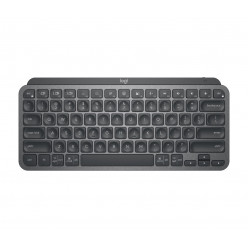 Беспроводная клавиатура Logitech MX Keys Mini Minimalis с подсветкой, с возможностью зарядки через USB-C, серая — США, международный