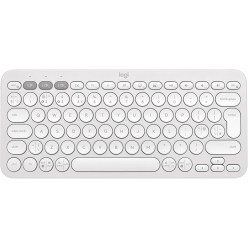 Клавиатура Logitech Pebble Keys2 K380s Bluetooth, тонированная белая — США, международный
