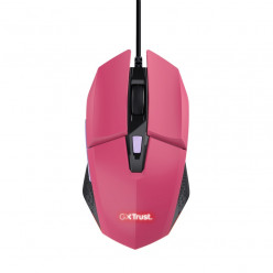 Мышь Trust Gaming GXT 109P FELOX LED Multicolor, 6400 dpi, 6 программируемых кнопок, USB 1,5 м, розовая