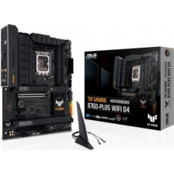 Материнская плата ASUS TUF GAMING B760-PLUS WIFI D4, Socket 1700, DDR4-5333, HDMI, DP, 2xPCIe X16 5.0, Aura Sync RGB, ATX