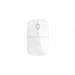 Беспроводная мышь HP Z3700 белая — беспроводное соединение 2,4 ГГц, 1 батарейка типа АА, оптический датчик 1200 точек на дюйм (макс. 160 символов).