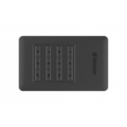 Внешний жесткий диск 2,5 дюйма, 2,0 ТБ, USB3.0/USB-C, Verbatim «Store 'n' Go с доступом к клавиатуре», черный