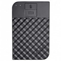 Внешний жесткий диск Verbatim "Fingerprint Secure" 2,0 ТБ USB3.1/USB-C, черный