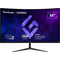 Изогнутый игровой монитор VIEWSONIC VA LED VX3218-PC-MHD 31,5 дюйма, черный