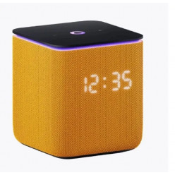 Умная колонка Yandex Station MIDI ZigBee с Алисой, оранжевый, управление умным домом, Wi-Fi, помощник Алиса, 24 Вт