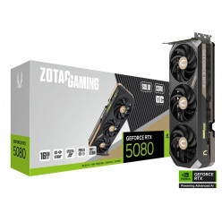 Видеокарта ZOTAC GeForce RTX™ 5080 SOLID Core OC 16 ГБ GDDR7, 256 бит, 2640/30000 МГц