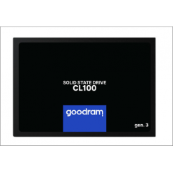 SSD 2,5" 480 ГБ GOODRAM CL100 Gen.3, SATAIII, 540 МБ/с, 460 МБ/с