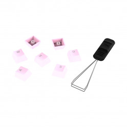 HYPERX Keycaps Full key Set - PBT, Pink, RU, Designed to enhance RGB lighting, 104 Key Set, Made of durable double shot PBT material, HyperX keycap removal tool included
