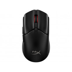 HYPERX Pulsefire Haste 2 Mini Wireless Gaming Mouse, Black, Ultra-lightweight design, 400–26000 DPI, 4 DPI presets, Dual wireless connectivity modes: BT + 2.4GHz, HyperX 26K Sensor, Included grip tape for secure, Per-LED RGB lighting, Up to 100 hours of b