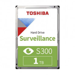 3.5- HDD 1.0TB  Toshiba HDWV110UZSVA  S300,  Surveillance, CMR Drive, 24x7, 5700rpm, 64MB, SATAIII