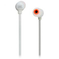 JBL T110BT / Bluetooth In-ear headphones with microphone, BT Type 4.0, Dynamic driver 8.6 mm, Frequency response 20 Hz-20 kHz, 3-button remote with microphone, JBL Pure Bass Sound, Battery Lifetime (up to) 6 hr, White
