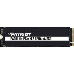 M.2 NVMe SSD 500GB Patriot P400 Lite, w/Graphene Heatshield, Interface: PCIe4.0 x4 / NVMe 1.4, M2 Type 2280 form factor, Sequential Read 3500 MB/s, Sequential Write 2400 MB/s, Random Read 220K IOPS, Random Write 500K IOPS, EtE data path protection, TBW: 2