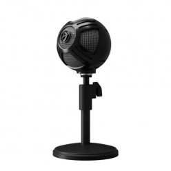 AROZZI Sfera entry level USB microphone with simple plug-and-play feature with Cardioid pick-up pattern, 1,8m, black
