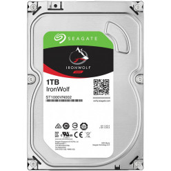 3.5- HDD 1.0TB  Seagate ST1000VN002  IronWolf™ NAS, 5900rpm, 64MB, SATAIII