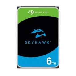 3.5- HDD 6.0TB  Seagate ST6000VX009 SkyHawk™ Surveillance, CMR Drive, RV Sensors, 5400rpm, 256MB, 24x7, SATAIII