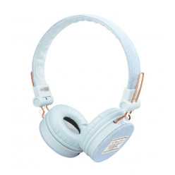 Trust Fyber, On-ear Stereo headphones with denim design, 40 mm, 20 Hz - 20000 Hz, 3.5mm, Blue