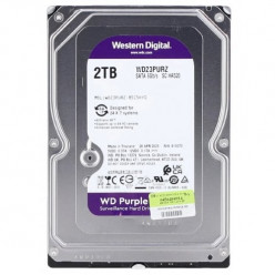 3.5- HDD 2.0TB  Western Digital WD23PURZ Caviar® Purple™, CMR Drive, IntelliPower, 64MB, SATAIII