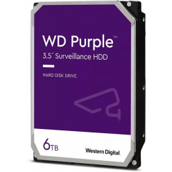 3.5- HDD 6.0TB  Western Digital WD63PURZ Caviar® Purple™, CMR Drive, 5400rpm, 256MB, SATAIII