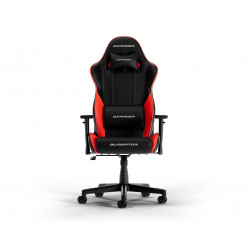 Gaming/Office Chair DXRacer GLADIATOR-L-N23-LTC-NR-X1, Black/Red, Gaslift class 4, Premium PVC leather, max weight up to 150kg / height 180-200cm, Full tilt, Recline 90°-135°, 3D Armrests, Headrest and lumbar cushions, 6 cm PU Caster, W-22,15 kg