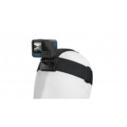 GoPro Head Strap + QuickClip 2.0 - wear your GoPro on your head with the Head Strap, or use the QuickClip to attach it to a backwards baseball cap or other 3mm to 10mm thick object, compatible with all GoPro cameras.