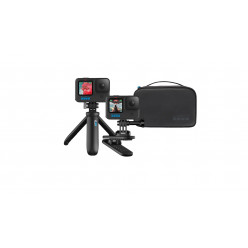 GoPro Travel Accessories Kit, Includes: 1x Shorty, 1x Magnetic Grip, 1x Transport Bag, 195x130x64mm, 280g