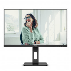 27.0- AOC IPS LED Q27P3CV Black (4ms, 1000:1, 350cd, 2560x1440, 178°/178°, 2 x HDMI, DisplayPort in/out, USB-C (Video, Data, Power), LAN (RJ-45), USB Hub: 4 x USB3.2, Adaptive Sync (VRR), Speakers 2 x 5W, Audio Line-out, Height Adjustment, VESA)