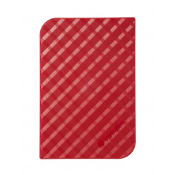 2.5- External HDD 1.0TB (USB3.0)  Verbatim -Store 'n' Go-, G2, Red, Nero Backup Software, Green Button Energy Saving Software