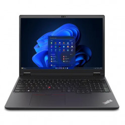 Lenovo ThinkPad P16v Gen2 Black- 16- WUXGA  IPS AG 300nits (Intel Ultra 7 155H, 32GB (2X16Gb) DDR5-5600, 1TB SSD M.2 2280 PCIe NVMe, NVIDIA RTX 1000 Ada 6GB, WiFi 6E+BT5.3, LAN, TPM, FPR, FHD IR Cam, 2xTB4, HDMI, Backlit KB RU, 170W USB-C PSU, 4Cell Li-Po