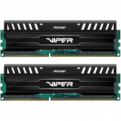 16GB (Kit of 2*8GB) DDR3-1600  VIPER 3 (by Patriot) Black Mamba Edition, PC12800, CL10, 1.5V, XMP 1.3 Support, Anodized Aluminum HeatSpreader, Black