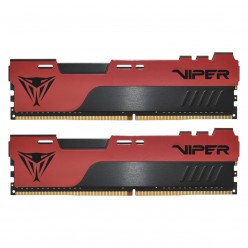 32GB (Kit of 2x16GB) DDR4-3600 VIPER (by Patriot) ELITE II, Dual-Channel Kit, PC28800, CL20, 1.35V, Red Aluminum HeatShiled with Black Viper Logo, Intel XMP 2.0 Support, Black/Red