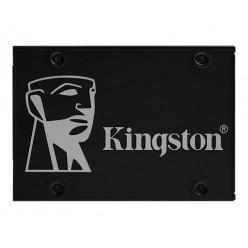 2.5- SSD 1.0TB  Kingston KC600, SATAIII,SeqReads:550 MB/s, SeqWrites:520 MB/s, Max Random 4k Read:90000 IOPS/ Write: 80000 IOPS,7mm, Controller SM2259, XTS-AES 256-bit encryption, 3D NAND TLC