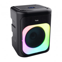 Trust Azura Wireless RGB Party Speaker 50W RMS / 100W peak, TWS, Waterproof, up to 11 hours, USB, SD card, 3.5 mm, Bluetooth, 3.8kg, Black