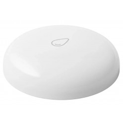 Water Leakage Sensor  YANDEX YNDX-00521, White, Smart Water Leakage Sensor, Hub Required (YNDX-00510 or Yandex Station with Zigbee), Instant App Notification, Real-Time Monitor