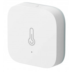 Temperature & Humidity Sensor  YANDEX YNDX-00523, White, Smart Temperature & Humidity Sensor, Hub Required (YNDX-00510 or Yandex Station with Zigbee), High-Accuracy Sensor, Fast & Accurate Monitoring, Instant App Alerts