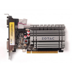 ZOTAC GeForce GT730 Zone Edition 4GB GDDR3, 64bit, 902/1600Mhz, Passive Heatsink, 1.5 Slot, HDCP, VGA, DVI-D, HDMI, Low Profile, 2x Low profile bracket included, Lite Pack