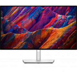 31.5- DELL IPS LED U3223QE UltraSharp Borderless Black (5ms, 1000:1, 350cd, 3840x2160, 178°/178°, 100% sRGB color gamut, HDMI, DisplayPort in/out, USB-C (Power, Data, Video), LAN (RJ-45), HDMI, Pivot, Audio Line-out, USB Hub: 4 x USB3.0)