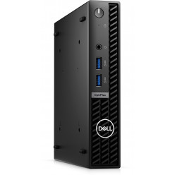 DELL OptiPlex 7010 MFF lntel® Core® i5-12500T (6 Cores/18MB/12T/ up to 4.4GHz/35W), 8GB (1X8GB) DDR4, M.2 512GB PCIe NVMe SSD, Intel Integrated Graphics, WiFi6E 2x2+BT5.3, TPM, NO ODD, KB216+MS116, PSU 90W, Ubuntu, 3Y Warranty, Black.