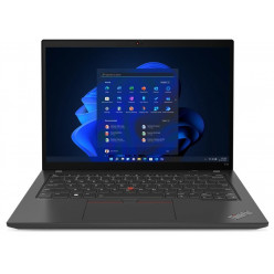 Lenovo ThinkPad T14 G3 AMD Black - 14.0- WUXGA  IPS AG 300nits (AMD Ryzen™ 7 PRO 6850U, 16GB soldered DDR5-5200, 512GB SSD M.2 2280 PCIe NVMe, AMD Radeon Graphics, WiFi 6E+BT5.1, TPM, FPR, FHD IR Cam, 2xTB4, HDMI, RJ-45, Backlit RU KB, 65W USB-C PSU, 39.3