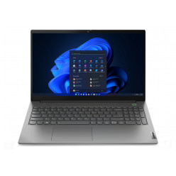 Lenovo ThinkBook 15 G4 IAP Grey - 15.6- FHD IPS AG 300 nits (Intel i3-1215U, 16GB DDR4, 512GB SSD M.2 2242 PCIe NVMe (2x M.2 SSD), Intel UHD Graphics, WiFi6 11ax 2x2+BT5.1, 1xTB4, LAN, HDMI, LAN, CR, FPR, FHD CAM, 45Wh BT, Aluminium Top, Mineral Grey, DOS