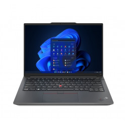 Lenovo ThinkPad E14 G5 Black- 14.0- WUXGA  IPS AG 300nits (Intel Core i7-1355U, 8GB soldered DDR4 + 8GB SODIMM DDR4-3200, 512GB SSD M.2 2280 PCIe NVMe (2xSSD Slots),  Intel Iris Xe Graphics, WiFi 6E+BT5.1, TPM, FPR, FHD IR Cam, 1xTB4, HDMI, RJ-45, Backlit