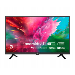 32- LED TV UD 32W5210, Black (1366x768 HD Ready, PCI 100 Hz, SMART TV (Android TV OS), 2 x HDMI2.0, 1 x USB, Wi-Fi, Lan (RJ-45), BT, DVB-T/T2/C/S2, Speakers 2 x 10W, 3.8 Kg)