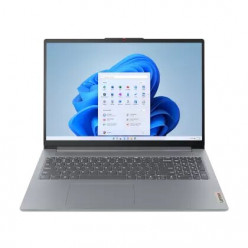 Lenovo IdeaPad Slim 3 16ABR8 Arctic Grey 16.0- IPS 16- WUXGA (1920x1200) 300 nits (AMD Ryzen 3 7330U 4xCore 2.3-4.3GHz, 8GB (on board) DDR4 RAM, 512GB M.2 2242 NVMe SSD, AMD Radeon 610M Graphics, WiFi6-AX/BT 5.2, 47Wh 3cell, 1080p FHD Webcam, EN/RU, No OS