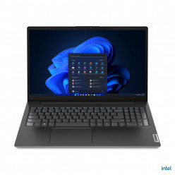 Lenovo V15 G4 IRU - 15.6- FHD IPS AG 300 nits (Intel® Core™ i7-1355U, 8GB LPDDR4 soldered + 8Gb SO-DIMM DDR4, 512GB SSD M.2 2242 PCIe NVMe, WiFi 11ac 2x2 + BT5.0, Intel Graphics, 1x USB-C 3.2 Gen1, RJ45, HDMI, 2x USB3.2-A, Spill-Resistant KB, HD Cam with 