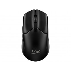 HYPERX Pulsefire Haste 2 Core Wireless Gaming Mouse, Black, Ultra-lightweight design, 400–26000 DPI, 4 DPI presets, Dual wireless connectivity modes: BT + 2.4GHz, HyperX 26K Sensor, Included grip tape for secure, Per-LED RGB lighting, AAA Battery, 59g