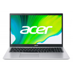 ACER Aspire A315-35 Pure Silver (NX.A6LEU.00F) 15.6- IPS FHD (Intel Celeron N4500 2xCore 1.1-2.8GHz, 8GB (2x4GB) DDR4 RAM, 256GB PCIe NVMe SSD, Intel UHD Graphics, WiFi-AC/BT 5.0, RJ-45, 36.7Wh 2cell, 0.3Mp webcam, EN/RU/UA, No OS, 1.7kg)