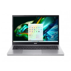 ACER Aspire A315-44P Pure Silver (NX.KSJEU.001) 15.6- IPS FHD (AMD Ryzen 7 5700U 8xCore 1.8-4.3GHz, 8GB (1x8 + free slot) DDR4 RAM, 512GB PCIe NVMe SSD, AMD Radeon Graphics, WiFi6-AX/BT 5.1, RJ-45, 50Wh 3cell, 720p HD webcam, EN/RU/UA, No OS, 1.78kg)