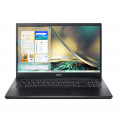 ACER Aspire A715-76G Charcoal Black (NH.QMYEU.002) 15.6- FHD IPS (Intel Core i5-12450H 8xCore 3.3-4.4GHz, 16GB (2x8GB) DDR4 RAM, 512GB PCIe NVMe SSD, GeForce RTX 2050 4GB GDDR6, WiFi6E-AX/BT5.1, RJ-45, FPR, 50Wh 3cell, 720p HD Webcam, Backlit KB, EN/RU/UA