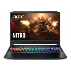 ACER Nitro AN515-45 Shale Black (NH.QBSEU.00H) 15.6- QHD IPS 165Hz (AMD Ryzen 9 5900HX 8xCore 3.3-4.6GHz, 32GB (2x16) DDR4 RAM, 1024GB PCIe NVMe SSD+HDD Kit, GeForce RTX 3080 8GB GDDR6, WiFi6-AX/BT5.1, 4cell, HD Webcam, EN/RU/UA, Backlit KB RGB with Nitro